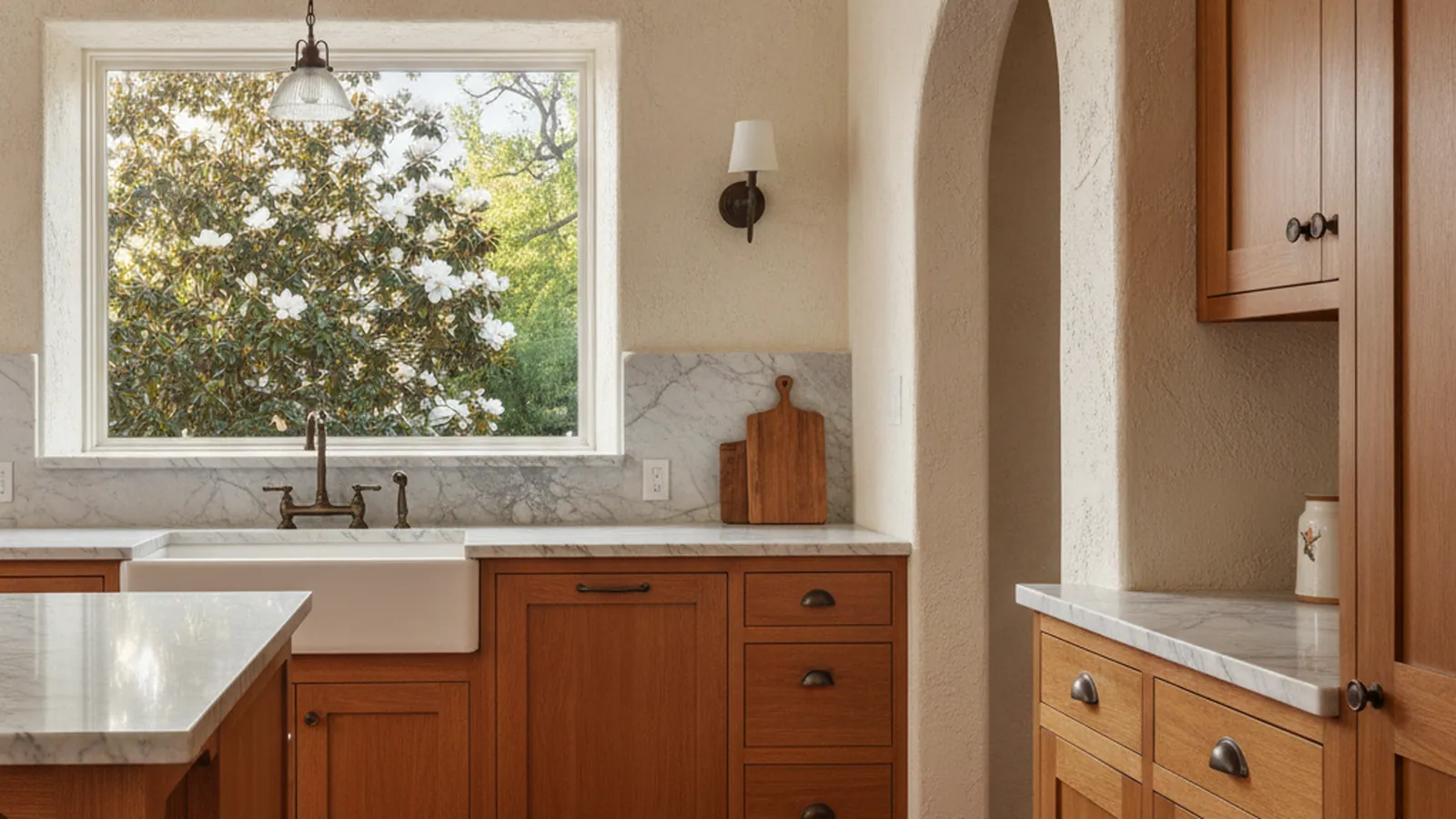 Custom kitchen and cabinetry in a Menlo Park home