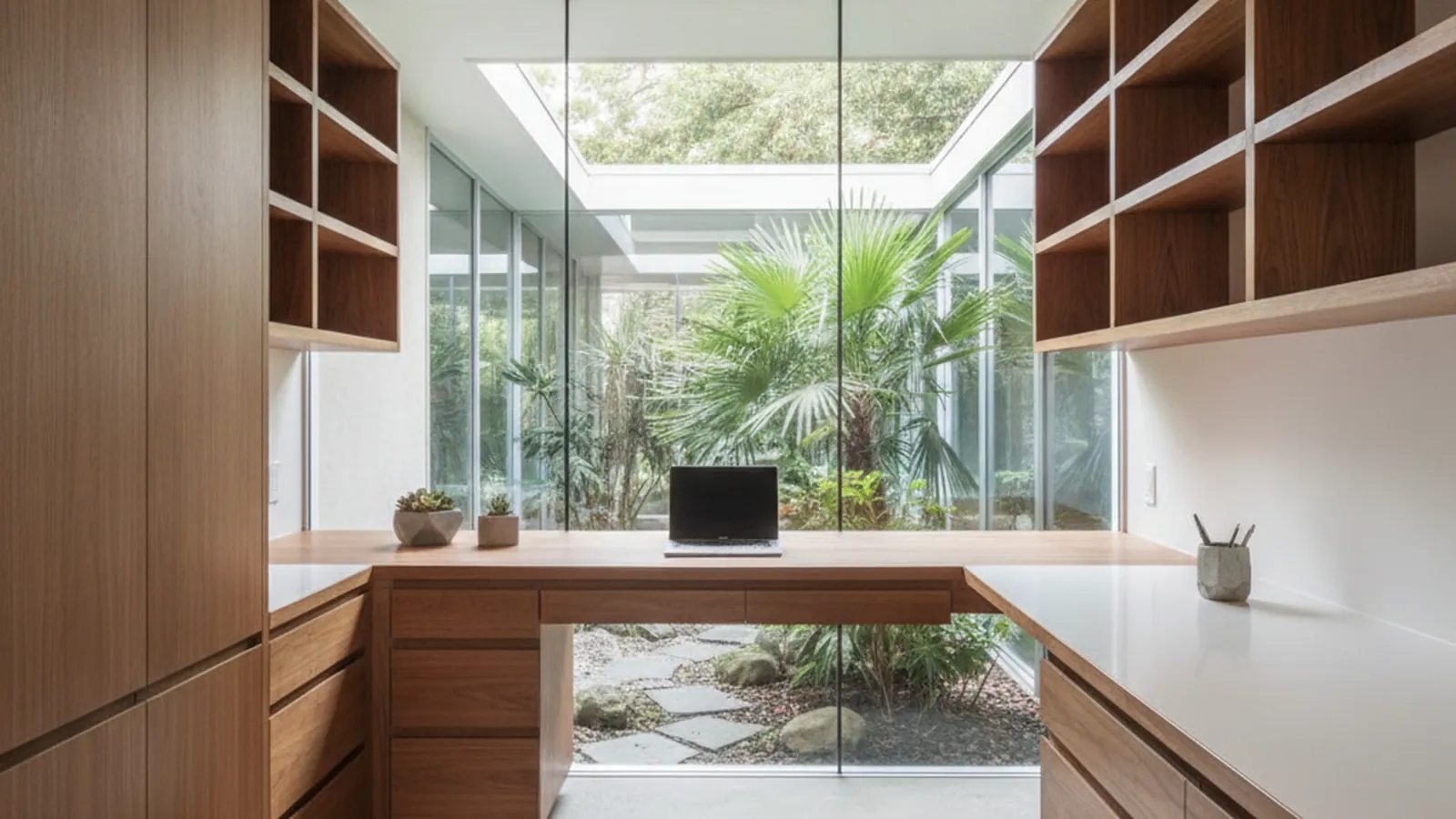 Lake Tahoe shoreline at bright clear morning