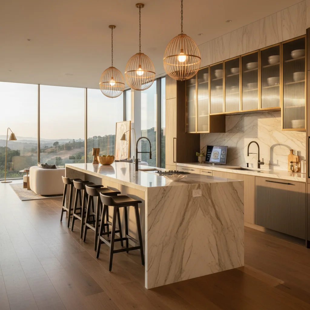 kitchen design trends 2025: what california elite are choosing - luxury kitchen design