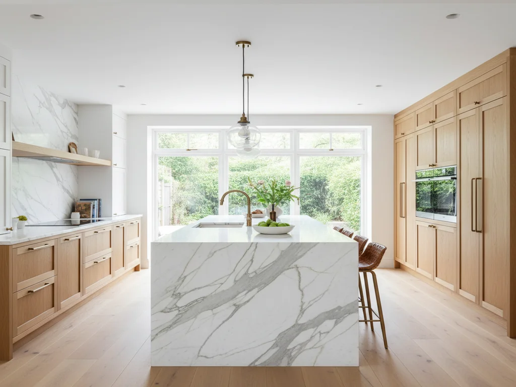 Custom cabinetry installed for a general contractor's California remodel project